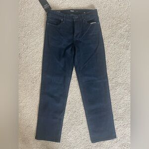 Hudson Jeans Dark Wash Straight Leg Denim